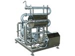 Juice and fruit puree pasteurizer